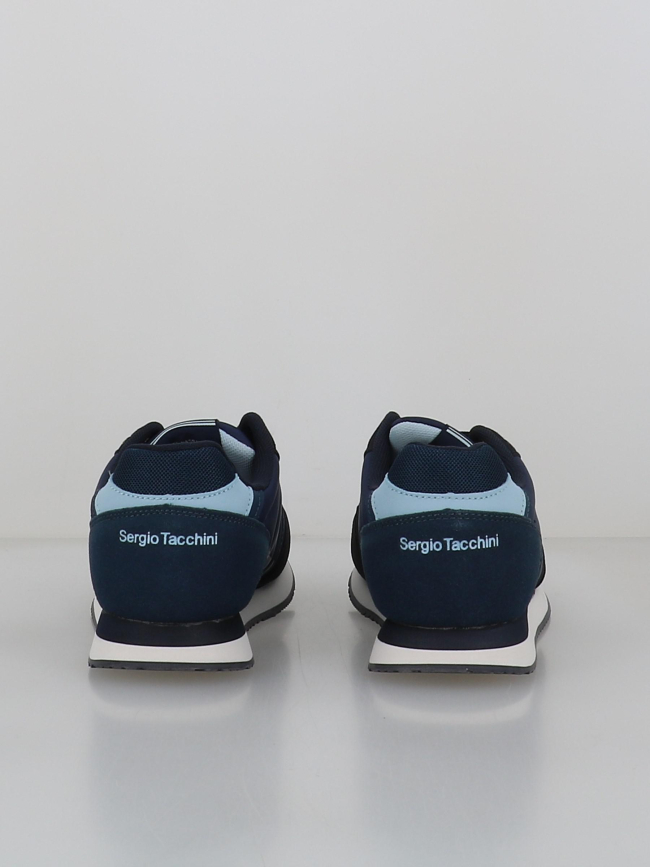 Baskets bergamo vintage bleu marine homme - Sergio Tacchini