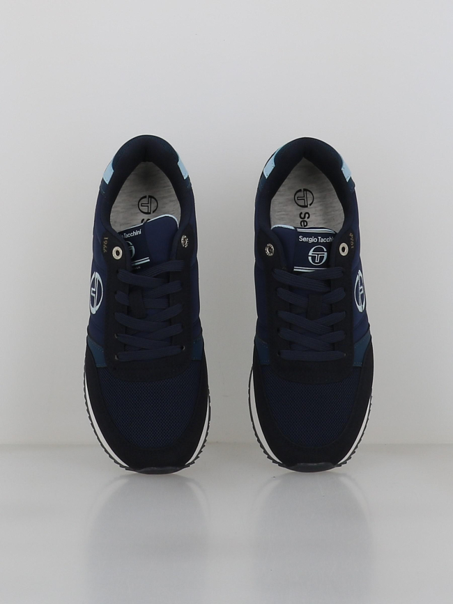 Baskets bergamo vintage bleu marine homme - Sergio Tacchini