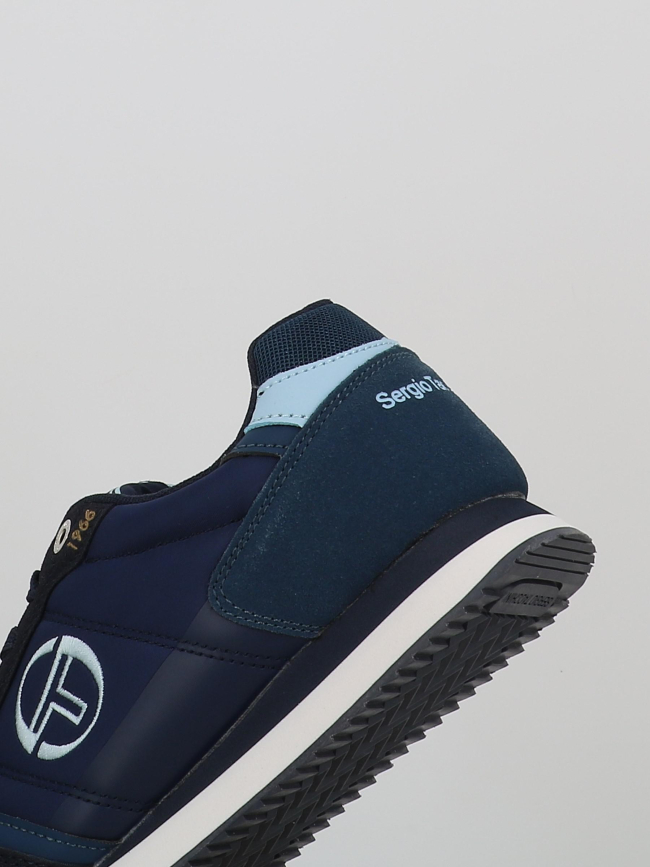Baskets bergamo vintage bleu marine homme - Sergio Tacchini