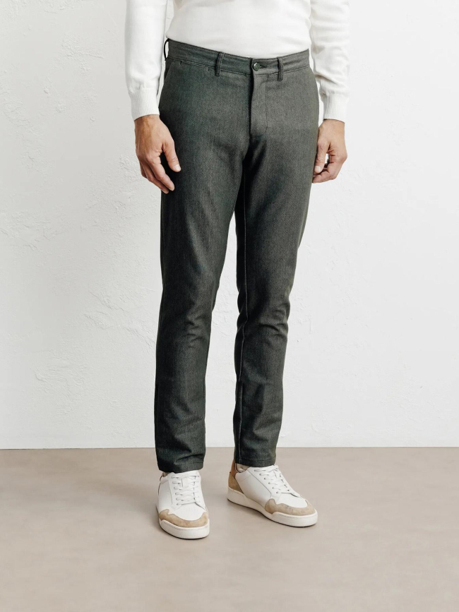 Pantalon chino perry kaki homme - Izac