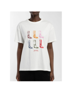 T-shirt leya blanc femme - Teddy Smith