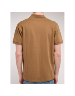 Polo alban marron homme - Teddy Smith