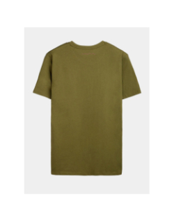 T-shirt col rond the tee 1 vert homme - Teddy Smith