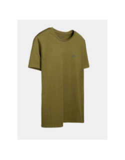 T-shirt col rond the tee 1 vert homme - Teddy Smith