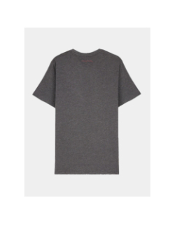 T-shirt the tee 1 mélange gris anthracite homme - Teddy Smith
