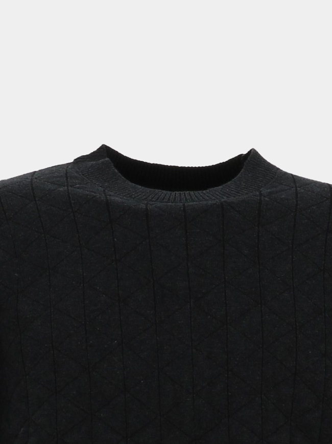 Pull marlow gris anthracite homme - Teddy Smith