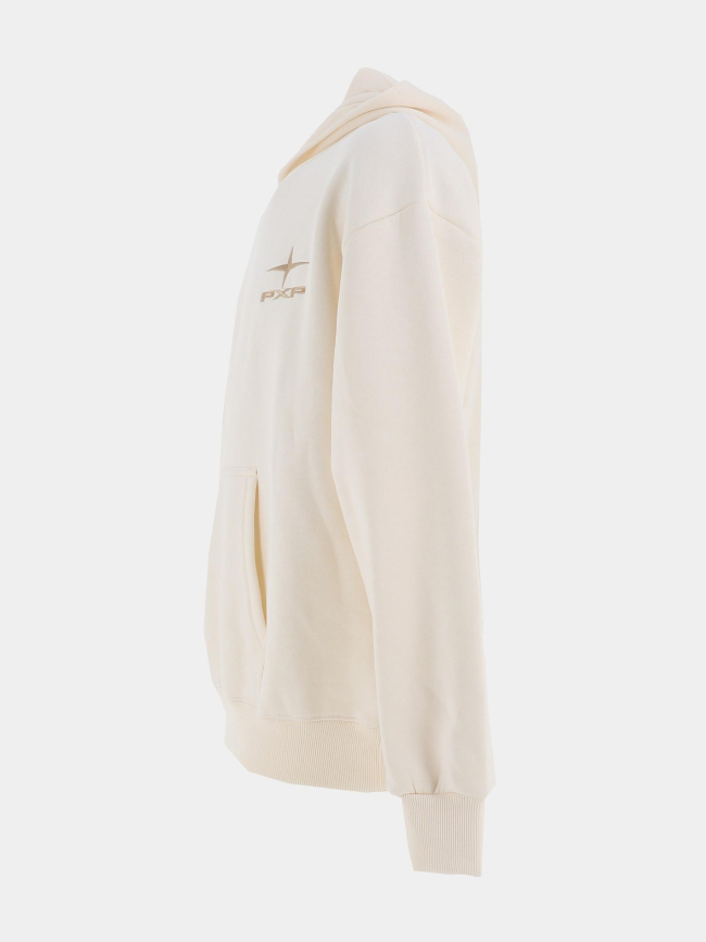 Sweat à capuche polaris beige femme - Project X Paris