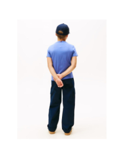 T-shirt mini corporate bleu garçon - Tommy Hilfiger