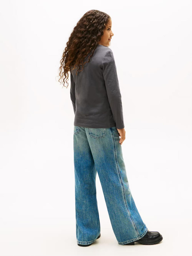 T-shirt mini corporate gris garçon - Tommy Hilfiger