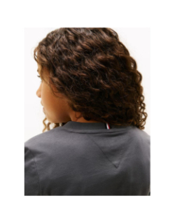 T-shirt mini corporate gris garçon - Tommy Hilfiger