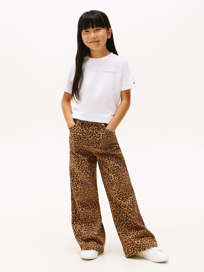 T-shirt mini corporate blanc garçon - Tommy Hilfiger