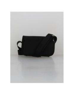 Sac bandoulière reporter en tissu noir homme - Chabrand