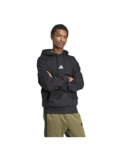 Sweat à capuche logo feelcozy noir garçon - Adidas