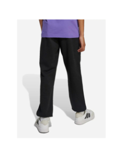 Jogging fleece sportswear noir garçon - Adidas