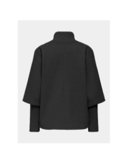 Veste bi-matière memory gris anthracite femme - Jdy