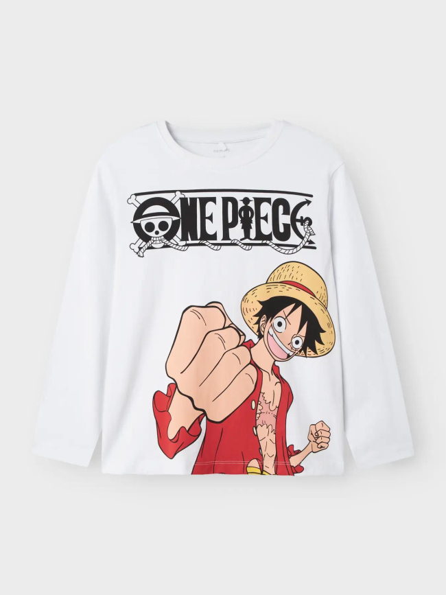 T-shirt one piece mark blanc garçon - Name It