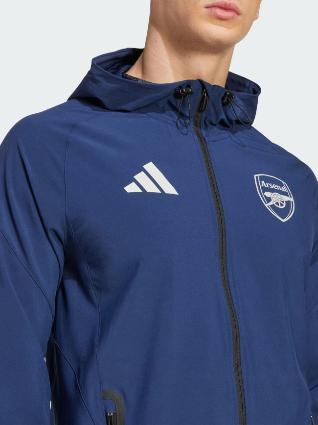 Veste de football arsenal bleu marine homme - Adidas