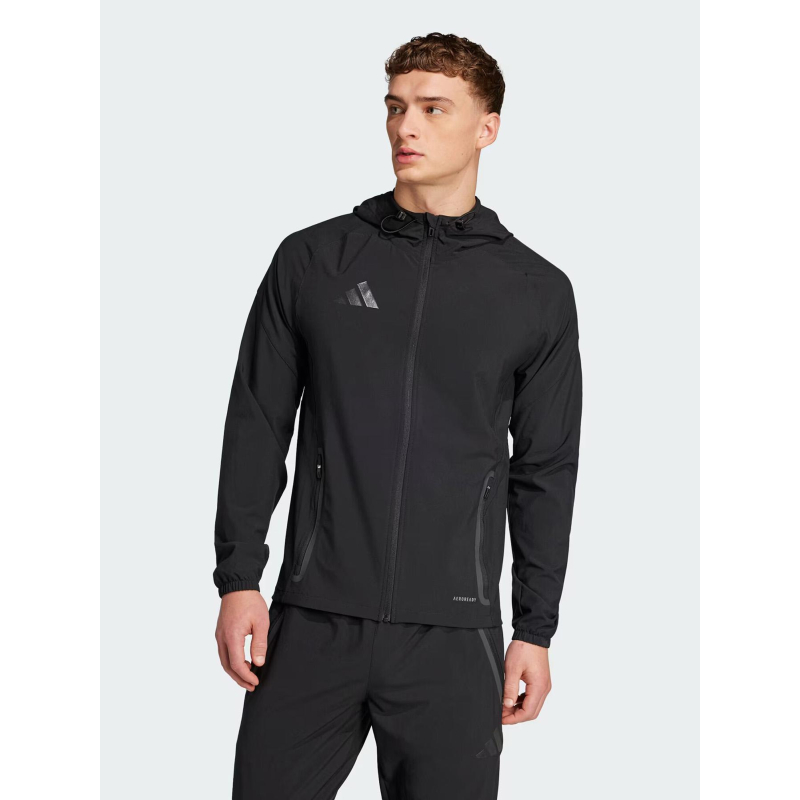 Veste de sport tiro 25 noir homme - Adidas
