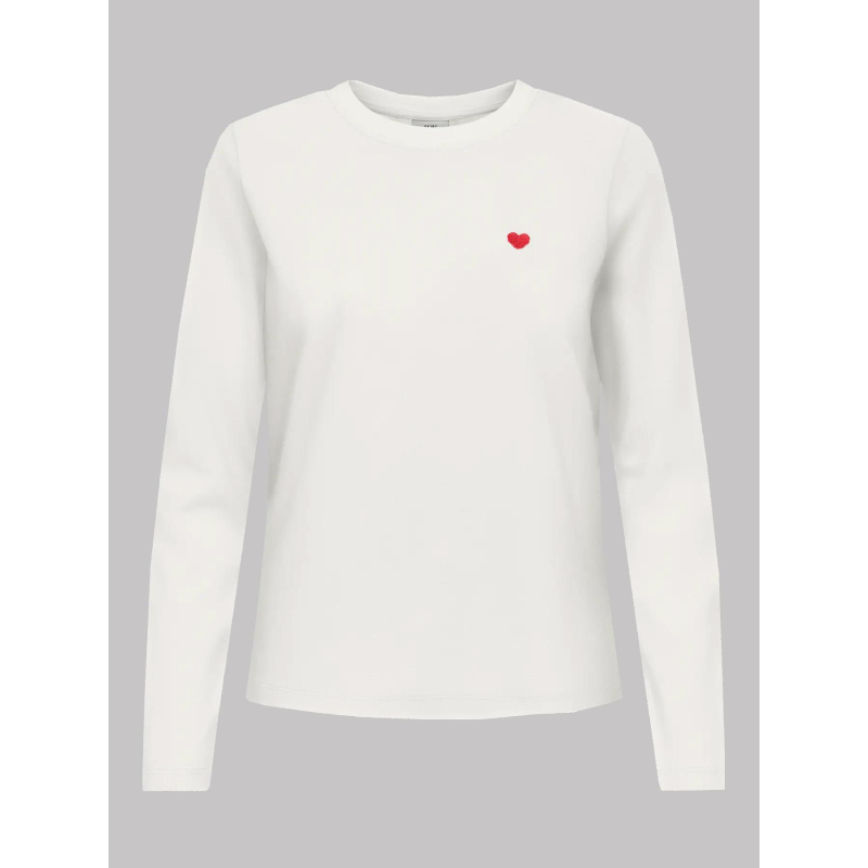 T-shirt rayé pisa blanc femme - Jdy