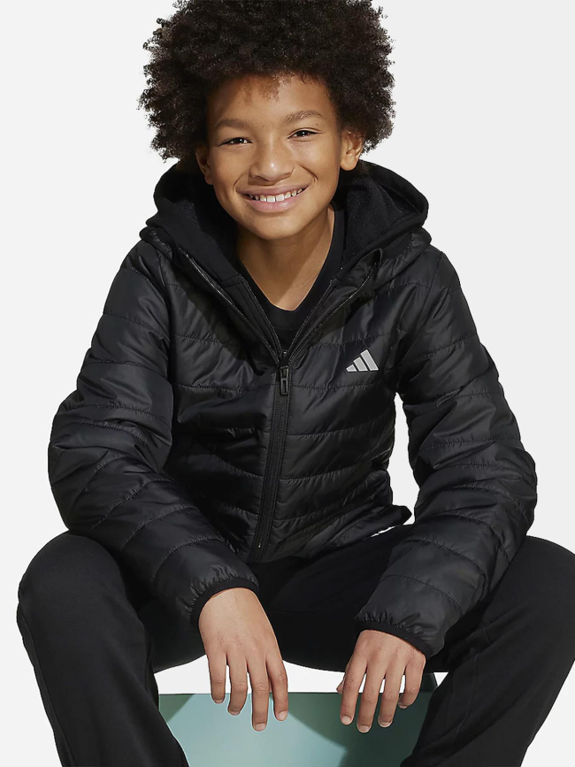 Doudoune essential pad noir enfant - Adidas