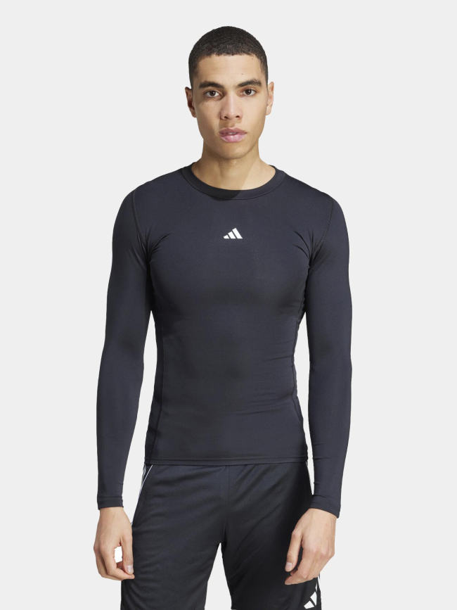 T-shirt training compression techfit noir homme - Adidas