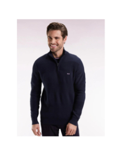 Pull polo brighthoney bleu marine homme - Eden Park
