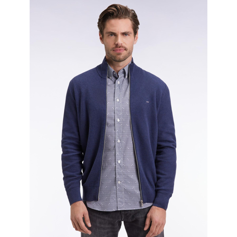 Gilet zippé honey kurilen bleu homme - Eden Park