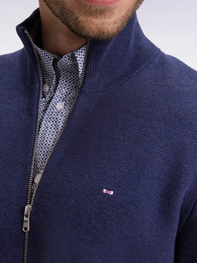 Gilet zippé honey kurilen bleu homme - Eden Park