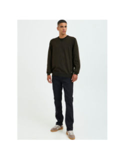Pull uni bruton kaki homme - Blend