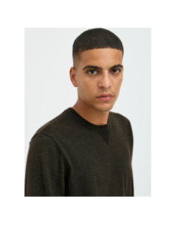 Pull uni bruton kaki homme - Blend