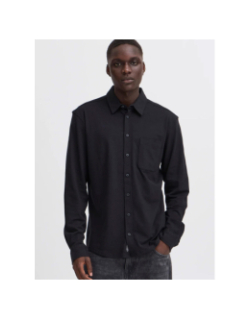 Chemise manches longues bhalo bleu marine homme - Blend