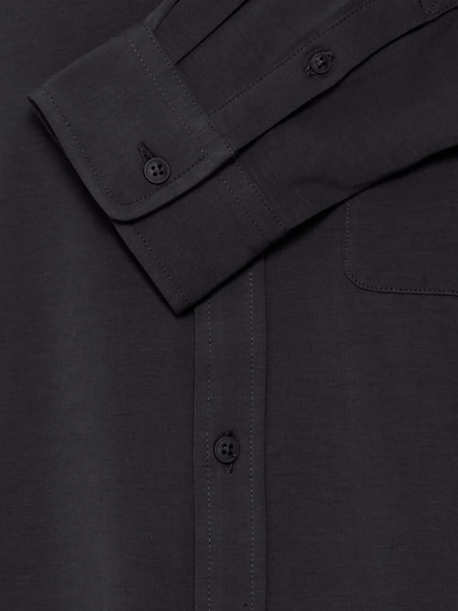 Chemise manches longues bhalo bleu marine homme - Blend