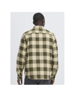 Chemise à carreaux buster kaki homme - Blend
