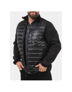 Veste bi-matière everest noir homme - Blend