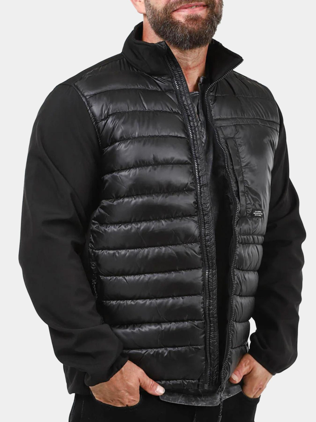 Veste bi-matière everest noir homme - Blend
