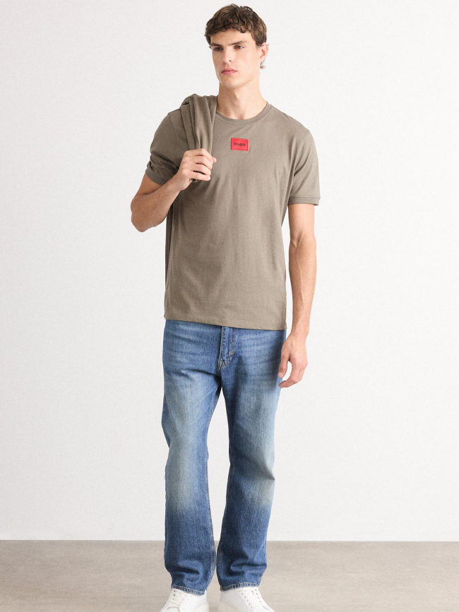 T-shirt diragolino medium gris homme - Hugo