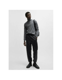 Pull col roulé san thomas gris homme - Hugo