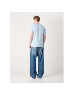 T-shirt slim stretch bleu ciel homme - Calvin Klein