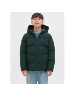 Doudoune global vert garçon - Jack & Jones