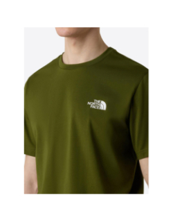 T-shirt simple dome woodland vert homme - The North Face
