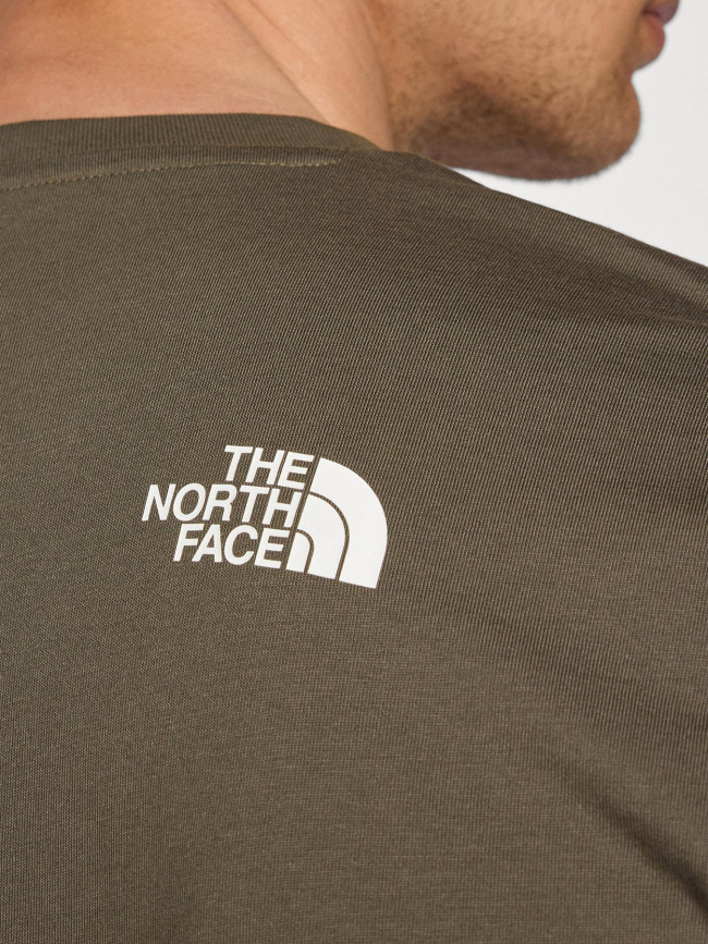 T-shirt simple dome kaki homme - The North Face