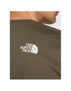 T-shirt simple dome kaki homme - The North Face