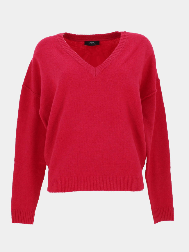 Pull col v winona rose femme - Le Temps Des Cerises
