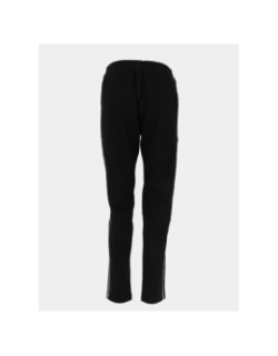Pantalon rayé slim noir femme - Le Temps Des Cerises