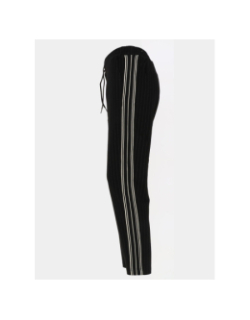 Pantalon rayé slim noir femme - Le Temps Des Cerises