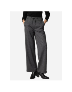 Pantalon rayé taysen gris femme - Deeluxe