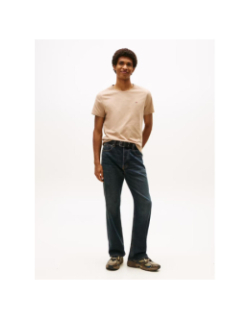 T-shirt ajusté xslim marron homme - Tommy Jeans