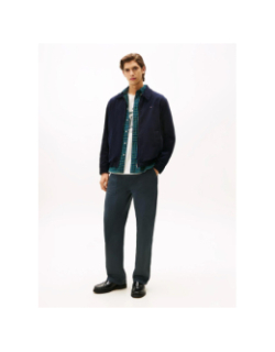 Veste réversible ivy bleu marine kaki homme - Tommy Hilfiger