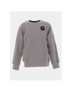 Sweatshirt jimmy rock gris enfant - Helvetica