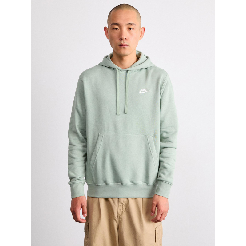 Sweat à capuche nsw club horizon vert homme - Nike